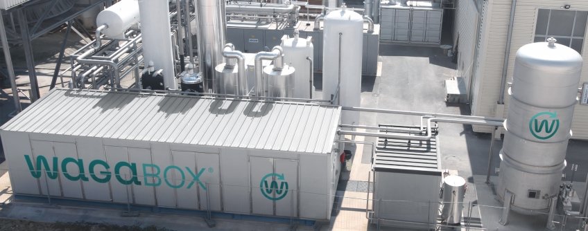 Une unité Wagabox. ©Waga Energy 
