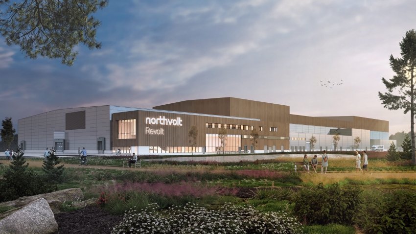 Le financement va notamment permettre l'agrandissement de l'usine de recyclage de Revolt Ett ©Northvolt