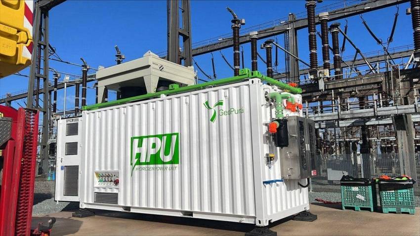 GeoPura compte déployer plus de 3 600 unités de production d'hydrogène d'ici 2033. ©GeoPura GeoPura compte déployer plus de 3 600 unités de production d'hydrogène d'ici 2033. ©GeoPura