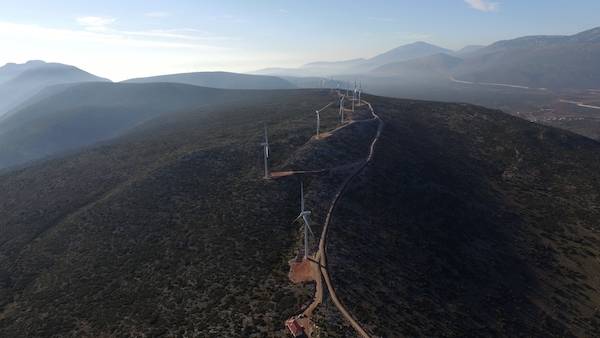 Eren RE - parc éolien en Grèce - Marisiti - 600