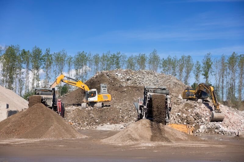 RGS Nordic développe son activité dans le traitement circulaire des déchets de construction. ©RGS Nordic