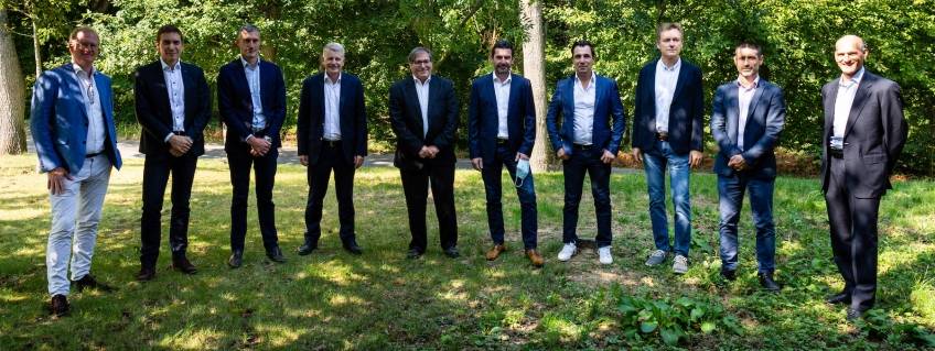 L'équipe de Blue Peal Energy.
