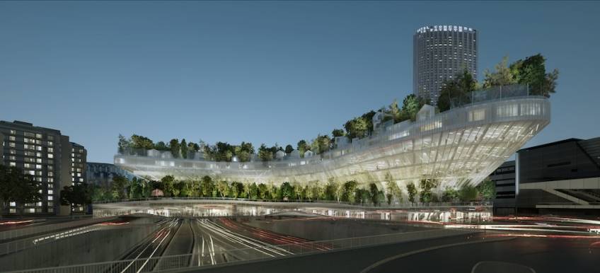 Le projet lauréat Mille Arbres au MIPIM 2019.