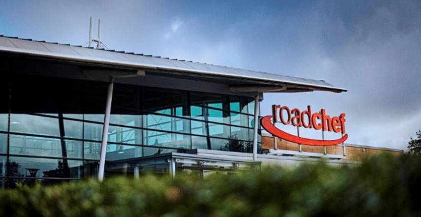 Roadchef est le troisième plus grand exploitant d'aires d'autoroutes au Royaume-Uni. 