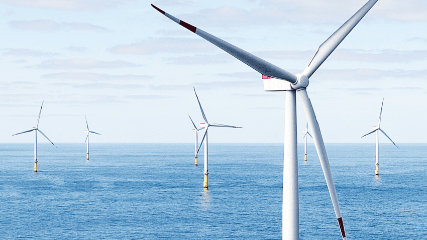 Les projets correspondent à plus du double de la capacité éolienne offshore installée actuelle du Danemark ©Ørsted