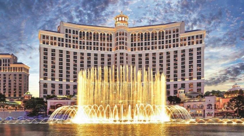 Le Bellagio à Las Vegas. 