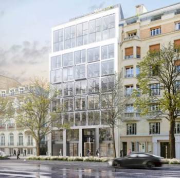 Vue du 17 Hoche. &copy; Axel Schoenert Architectes