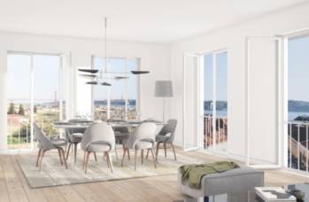 Un des appartements commercialis&eacute;s &agrave; Lisbonne par Athena Advisers.