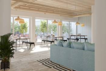 Le nouvel espace de Morning Coworking rue de Courcelles &agrave; Paris.