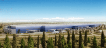 La plateforme de Gazeley &agrave; Saint-Martin.&nbsp;