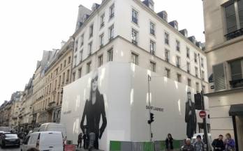 Le 213 Saint Honor&eacute;, actuellement en restructuration par Saint Laurent