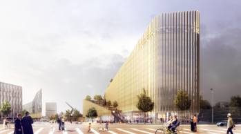 L'ensemble ShAKe &agrave; Lille, futur si&egrave;ge de la Caisse d'&Eacute;pargne Hauts de France