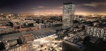 La tour To-Lyon ambitionne de redessiner la skyline lyonnaise. &copy; ArchiGraphi BD