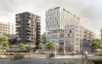Projet pour l'H&ocirc;tel des Postes de Cergy.