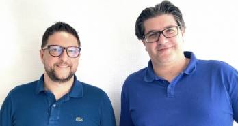 Les deux fondateurs des Agences de Papa. &Agrave; gauche, Fr&eacute;d&eacute;ric Ibanez, &agrave; droite, Nicolas Fratini.