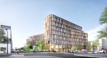 L'immeuble #Curve, &agrave; Saint-Denis