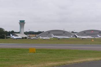 Aéroport de Farnborough, Wikimedia Commons 