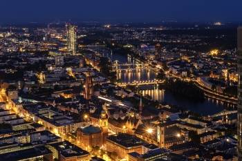 Vue de Francfort.