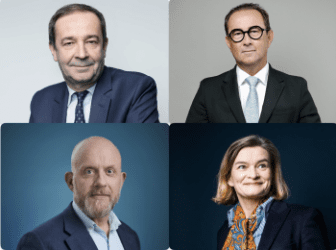 Bernard Fontana, Jean Casabianca, Xavier Gruz et Élisabeth Terrail, EDF