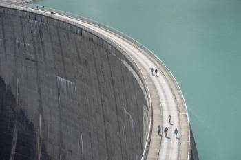 Les centrales hydrauliques, une des principales sources d'énergie renouvelable.