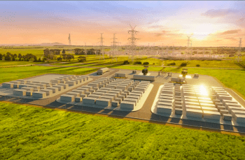 Le projet de la Victorian Big Battery, porté par Neoen en Australie. © DR