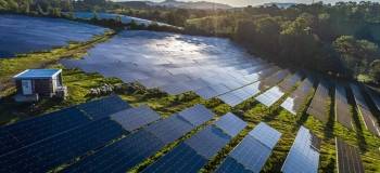 Une des centrales solaires de Photosol. © DR
